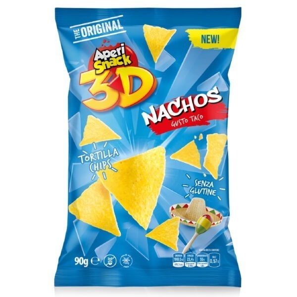 Nachos Classic 3D 90g fronte