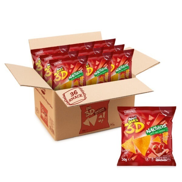 Nachos Chili Paprika Box