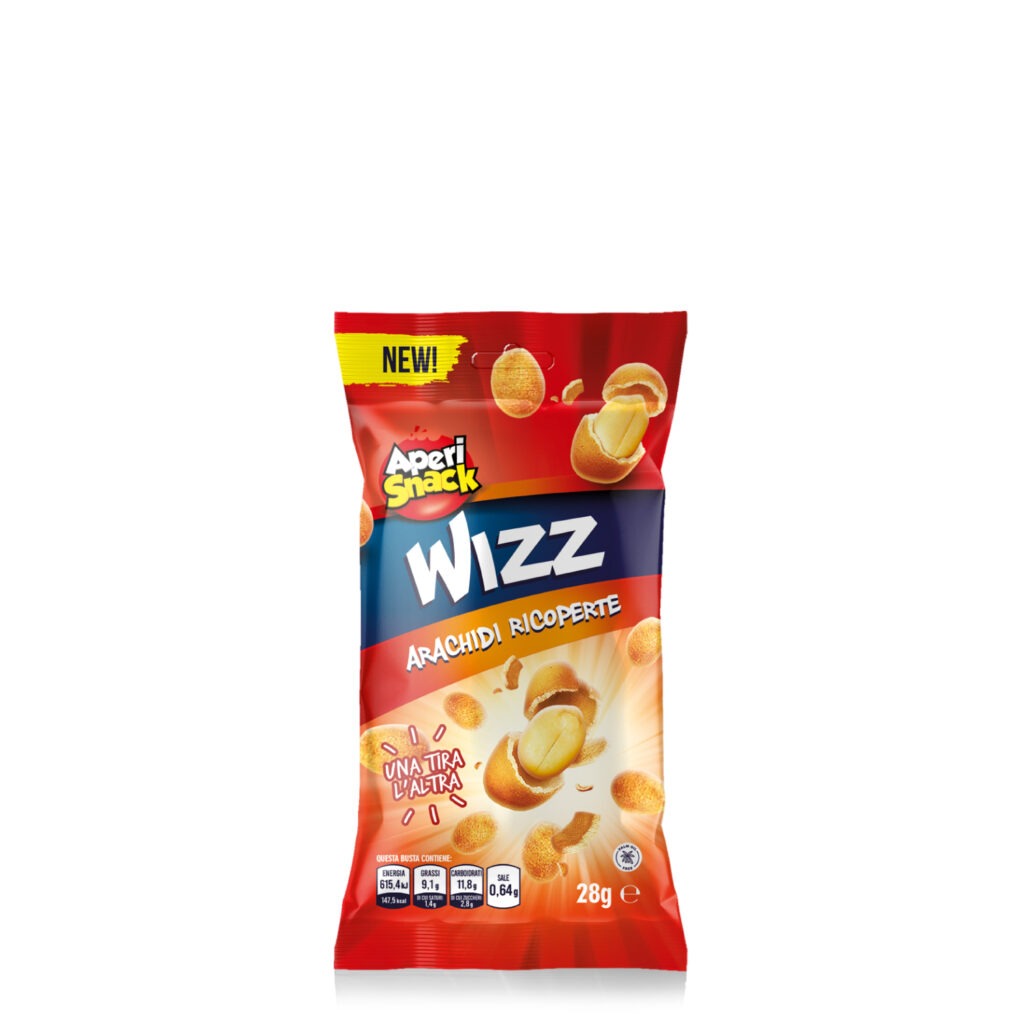 Wizz Arachidi Ricoperte Chili Monoporzione 28 g