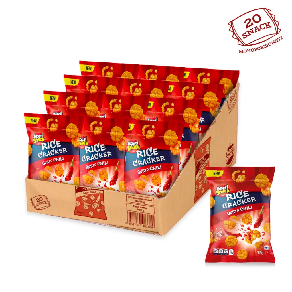 Rice Crackers 20 pezzi x 25 g monoporzione